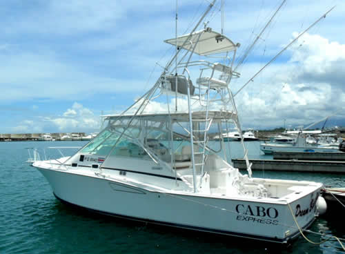 Papagayo charter boat the Victory, cabo express